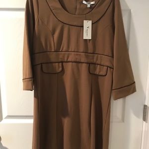 Vertigo Paris Brown Dress